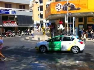 Φωτογραφία για Σεργιάνι στο κέντρο του Ηρακλείου για αυτοκίνητο της Google [photos]