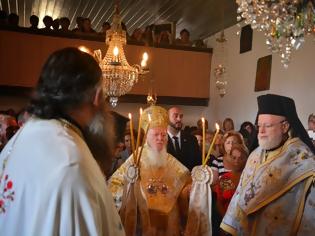 Φωτογραφία για Ομιλία Οικουμενικού Πατριάρχη κατά τη λειτουργία στους Αγίους Θεοδώρους Ίμβρου (23 Αυγούστου 2014)