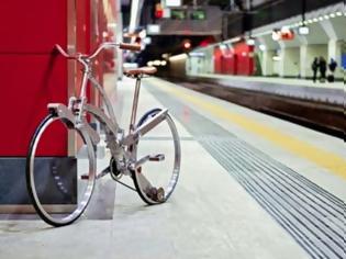 Φωτογραφία για Αυτό είναι το ποδήλατο που μαζεύει σαν ομπρέλα...[viedo+photos]