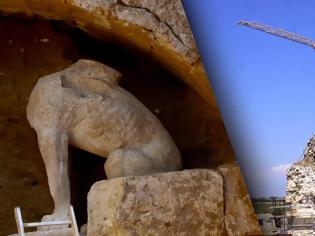 Φωτογραφία για Ιδού ο τάφος της Αμφίπολης: Η πρώτη σχεδιαστική αναπαράσταση που προκαλεί ΔΕΟΣ... [photo]