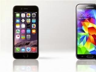 Φωτογραφία για Το iPhone 6 απέναντι από το Samsung Galaxy S5