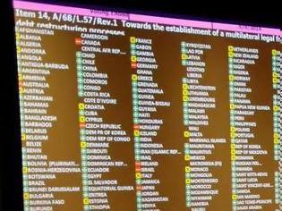 Φωτογραφία για Δεν ψήφισε η Ελλάδα στον ΟΗΕ υπέρ της προστασίας των χρεωκοπημένων κρατών!