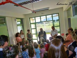 Φωτογραφία για Αγιασμός στο 3ο νηπιαγωγείο Βόνιτσας: Η νέα σχολική χρονιά ξεκίνησε σε καινούργιο κτίριο