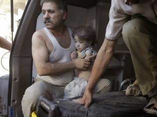 Φωτογραφία για Ανελέητες αεροπορικές επιδρομές στη Συρία – 42 οι νεκροί, εκ των οποίων 7 παιδιά