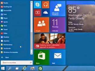 Φωτογραφία για Δείτε πώς θα μοιάζει το νέο μενού Έναρξης των Windows 9! [βίντεο]