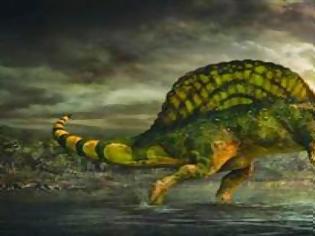 Φωτογραφία για Ανακαλύφθηκε ο πρώτος αμφίβιος δεινόσαυρος!