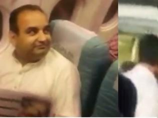 Φωτογραφία για ΑΠΙΣΤΕΥΤΟ: Πετάνε δύο πολιτικούς από το αεροπλάνο, γιατί καθυστέρησαν την πτήση... [video]