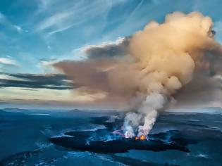 Φωτογραφία για Πανέμορφες εικόνες από έκρηξη ηφαιστείου στην Ισλανδία!
