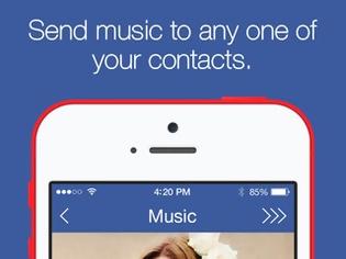Φωτογραφία για Music Messenger: AppStore free new...πείτε το με ένα τραγούδι