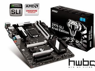 Φωτογραφία για MSI Z97S SLI Krait Edition, επίσημη ανακοίνωση