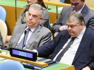 Φωτογραφία για Εκτενής παρουσίαση των μεγάλων εθνικών και διεθνών ζητημάτων στην ΓΣ του ΟΗΕ από τον Ευ. Βενιζέλο