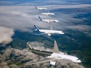 Φωτογραφία για Ανεπανάληπτο: Πέντε Airbus A350 XWB πετούν σε σχηματισμό [video]