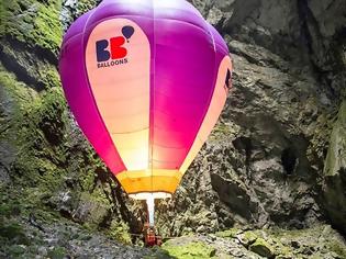 Φωτογραφία για Πτήση με αερόστατο σε σπηλιά...[photos]