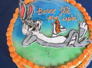 Φωτογραφία για Ετοίμασε πανεύκολη τούρτα Bugs Bunny για τα γενέθλια του μικρού σου!