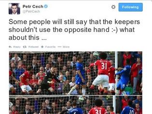 Φωτογραφία για Έκπληκτος ο Τσεχ από την απόκρουση του Ντε Χέα