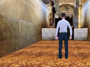Φωτογραφία για Αμφίπολη: Mπείτε στον τύμβο της Αμφίπολης και δείτε ό,τι βλέπουν οι αρχαιολόγοι - Απολαύστε την εντυπωσιακή 3D περιήγηση