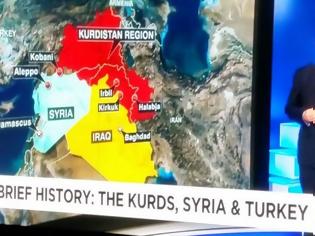 Φωτογραφία για Τον έχουν «τελειωμένο» τον Ερντογάν – Το CNN έδειξε χάρτη του Κουρδιστάν