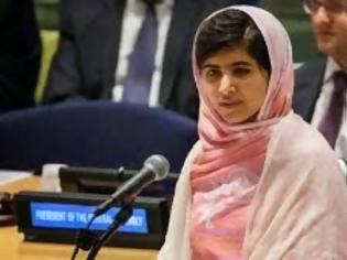Φωτογραφία για πειλές κατά της Μαλάλα Γιουσαφζάι από ακραίους ισλαμιστές