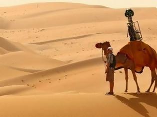 Φωτογραφία για Η Google χαρτογράφησε και την έρημο με... καμήλες, αντί για αυτοκινητάκια [video]