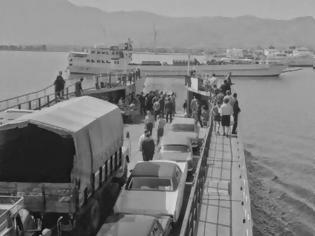 Φωτογραφία για Πάτρα: Εικόνες μιας άλλης εποχής - Όταν στο πορθμείο δρομολογούνταν σιδηροδρομικό ferry boat με ράγες