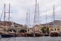 Γεμάτο το λιμάνι της Καλύμνου με ιστιοφόρα που συμμετέχουν στο « 26ο ΒODRUM CUP-2014»
