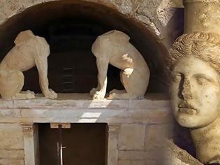 Φωτογραφία για Αμφίπολη: Tρισδιάστατο βίντεο από το εσωτερικό του τάφου