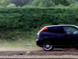 Φωτογραφία για ΣΟΚΑΡΙΣΤΙΚΟ: Δείτε πως γίνεται ένα αυτοκίνητο που προσκρούει σε τσιμεντένιο τοίχο με 193 χλμ/ώρα... [photos]