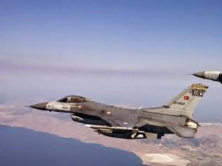 Φωτογραφία για Αερομαχίες στο Αιγαίο - Έξι τουρκικά F-16 πετούσαν πάνω από Λέσβο και Χίο