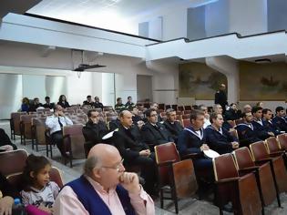 Φωτογραφία για Ομιλία του Ανχη Στρατιωτικού Ιερέα Αρχιμανδρίτη Αλεξίου Ιστρατόγλου στο Ναύσταθμο Σαλαμίνας για την 28η Οκτωβρίου