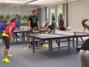 Φωτογραφία για Απίστευτο! Στην Γερμανία παίζουν τένις με το κεφάλι
