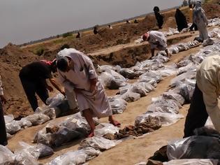 Φωτογραφία για Ιράκ: Βρήκαν μαζικό τάφο με 150 σορούς μελών σουνιτικής φυλής