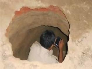 Φωτογραφία για Απίστευτο ριφιφί σε τράπεζα της Ινδίας μέσω τούνελ 40 μέτρων! [photos + video]