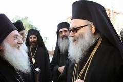 5501 - Επίσκεψις του Πατριάρχου Αντιοχείας στην Ιερά Μονή Βατοπαιδίου (πλούσιο φωτογραφικό υλικό)