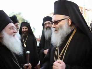 Φωτογραφία για 5501 - Επίσκεψις του Πατριάρχου Αντιοχείας στην Ιερά Μονή Βατοπαιδίου (πλούσιο φωτογραφικό υλικό)