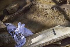 Τάφος Αμφίπολης: Βρέθηκε τεράστιος υπόγειος θάλαμος κάτω από το δάπεδο του τρίτου θαλάμου