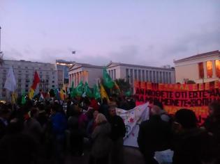 Φωτογραφία για Μαζικές διαδηλώσεις αλληλεγγύης για τους Κούρδους του Κομπάνι