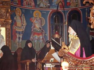 Φωτογραφία για 5519 - Με Αγιορειτική παρουσία τελείται τώρα η αγρυπνία για τον Άγιο Γεώργιο Καρσλίδη (φωτογραφίες)