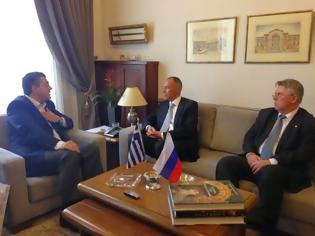 Φωτογραφία για Ο Πρέσβης της Ρωσικής Ομοσπονδίας στην Ελλάδα στον Περιφερειάρχη Κ. Μακεδονίας Απ. Τζιτζικώστα