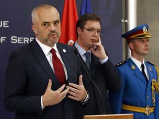 Φωτογραφία για «Θερμό επεισόδιο» μεταξύ των πρωθυπουργών Σερβίας και Αλβανίας