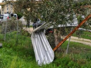 Φωτογραφία για Ανεμοστρόβιλος στη Ζάκυνθο σήκωσε δέντρα και σκεπές