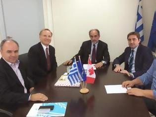 Φωτογραφία για Συνάντηση του Περιφερειάρχη Δυτικής Ελλάδας με τον Πρέσβη του Καναδά
