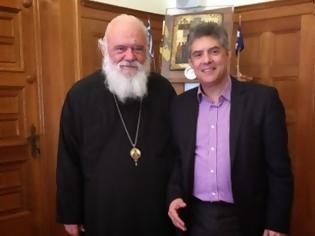 Φωτογραφία για Συνάντηση Κ. Αγοραστού με τον Αρχιεπίσκοπο Αθηνών