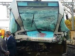 Φωτογραφία για ΝΕΟΤΕΡΑ σχετικά με την τρομακτική σύγκρουση τρένων του ΟΣΕ στο Ρουφ...Δείτε φωτογραφίες από τα... συντρίμμια! [photos]