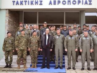 Φωτογραφία για Επίσημη επίσκεψη Υπουργού Εθνικής Άμυνας στο Αρχηγείο Τακτικής Αεροπορίας