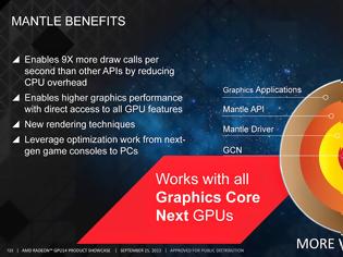 Φωτογραφία για Το AMD Mantle SDK θα έρθει μέχρι το τέλος του 2014