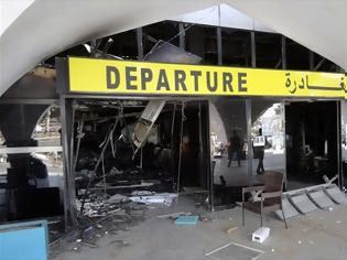 Φωτογραφία για Λιβύη: Πύραυλοι έπληξαν το μόνο εν λειτουργία αεροδρόμιο της Τρίπολης
