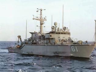Φωτογραφία για Ελληνικό πολεμικό πλοίο επιχειρεί στη Σμύρνη