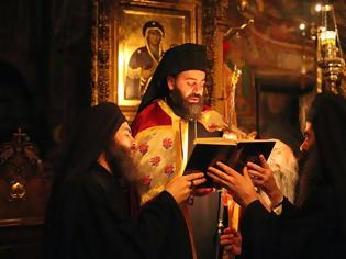 Φωτογραφία για 5631 - Ο Εσπερινός του Αγίου Ιωάννου του Χρυσοστόμου στην Ιερά Μονή Βατοπαιδίου