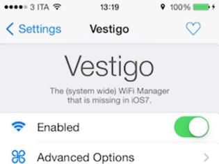 Φωτογραφία για Vestigo: Cydia tweak new v0.5.6-1