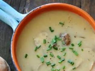 Φωτογραφία για Η συνταγή της ημέρας: Σούπα αυγολέμονο με κρεμμύδια και μανιτάρια